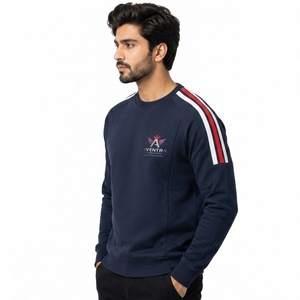 Sudadera para Hombre, Cuello Redondo, Informal, con Tela Exterior Suave, Interior Cómodo, Corte Relajado, Personalización de Marca, Múltiples Tallas - Product Image 4