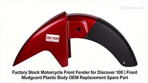 Garde-boue avant de moto en stock d'usine pour Discover 100 |   Garde-boue avant en plastique, pièce de rechange OEM - Product Image 3