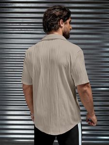 Camisa de Algodón para Hombre |   Camisa Casual |   Camisa Elegante |   Camiseta Textu |   Corte Regular |   Camisa Formal |   Corte ajustado y sólido - Product Image 2