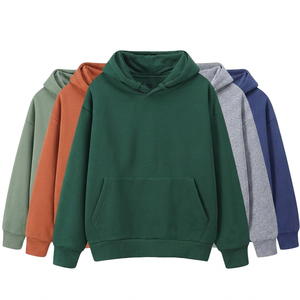 Charr Garment <b>3D</b> Embossied Cropped <b>Hoodies</b> Men High Quality Custom Heavyweight Printing Oversized Thick Pullover Hoodie Embossed - Product Image 4