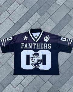 Camiseta de jersey con diseño personalizado para hombre, ropa de calle antiarrugas, ropa deportiva bordada, camisetas de fútbol por sublimación, ropa a granel - Product Image 3