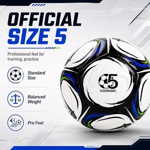 Balón de Fútbol de PVC de Primera Calidad de Star Works Corporation, Cosido a Máquina, Ecológico, Ligero, para Entrenamiento en Interiores - Product Image 3