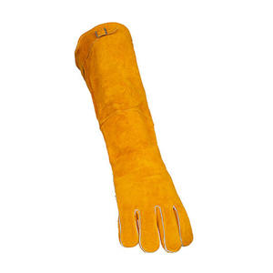 Guantes de Soldadura de Piel de Vacuno de Primera Calidad, Resistentes al Calor y a las Chispas, Protección de Seguridad Industrial para las Manos, Guantes para Barbacoa - Product Image 3