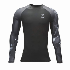 Camisetas de Entrenamiento para Hombre, Resistentes, con Costuras Reforzadas, Ajustadas, con Diseño Gráfico, de Secado Rápido, Spandex/Poliéster, Venta al Por Mayor, Personalizadas - Product Image 1