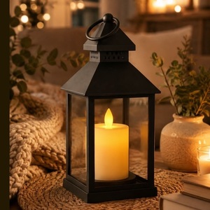 Wholesale Handmade Eco-Friendly White Metal/Glass Perforated Lantern Designer Moroccan Cutwork <b>Table</b> <b>Lamp</b> Minimalist Home Decor - Product Image 3
