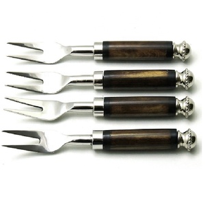 รอยัลที่ไม่ซ้ำกันจับเรซินชุดส้อม Flatware กับสำหรับใช้ในโรงแรมบ้านร้านอาหารที่มีคุณภาพที่ดีที่สุดชุดชีสสำหรับขายใหม่ - Product Image 6