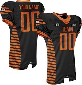 ออกแบบโลโก้ตามสั่ง พิมพ์ลายเสื้ออเมริกันฟุตบอลแบบยูนิเซ็กซ์ คุณภาพพรีเมียม เสื้ออเมริกันฟุตบอลแบบสั่งทำพิเศษ - Product Image 6