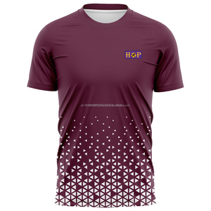 Maillots personnalisés Fabricant et fournisseur Maillots à sublimation directe d'usine Maillot de football de haute qualité T-shirt de football à quantité minimale de commande basse - Product Image 1