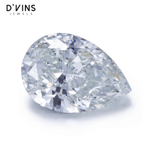 เพชร D'vins Jewels รูปทรงลูกแพร์แบบหลวม เพชร HPHT/CVD ที่ได้รับการเพาะเลี้ยงในห้องปฏิบัติการ สำหรับทำเครื่องประดับ เพชรธรรมชาติในราคาที่เข้าถึงได้ - Product Image 1