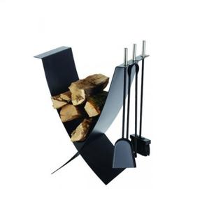 Nouvel Arrivage – Support Robuste en Fer Classique Revêtu de Poudre pour Bûches de Bois, Intérieur/Extérieur, Taille et Forme Personnalisables - Product Image 5