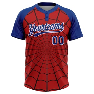 Camiseta Deportiva Premium para Equipo de Softbol, Tejido Transpirable de Poliéster, Logotipo Personalizado, Nombre y Número del Jugador, Proveedor Mayorista - Product Image 2