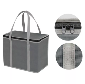 Denisa — sac à Lunch isotherme en aluminium, vente en gros, OEM, livraison d'aliments frais, pour épicerie, sac glacière - Product Image 4