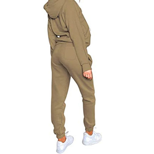 Survêtement femme à rayures contrastées avec veste à détails latéraux et pantalon slim assorti pour la pratique en club, la mode urbaine et la personnalisation - Product Image 4