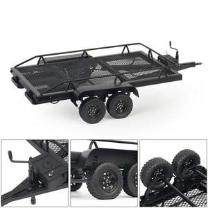 Heavy-Duty <b>Trailer</b> Cargo Carrier Kit for 1/10 RC Rock Crawler <b>Truck</b> Companion for Your Vehicle - Product Image 2