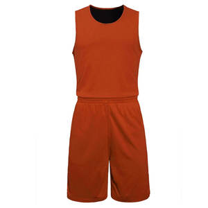 Ensemble de maillot de basket sans manches pour homme, couleur unie, respirant, short et débardeur en polyester, vêtements de sport toutes saisons - Product Image 2