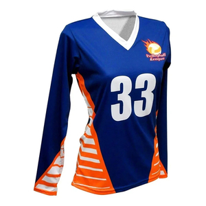 Camiseta de Voleibol Sublimada Personalizada, Uniforme de Equipo Transpirable de Secado Rápido, Ropa Deportiva de Entrenamiento para Hombre y Mujer al por Mayor - Product Image 1