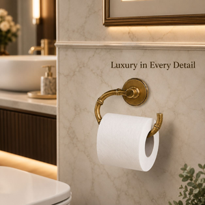 <b>Vintage</b> Brass Wall Mounted <b>Toilet</b> Paper <b>Holder</b> Decorative Bathroom Tissue <b>Roll</b> <b>Holder</b> Antique Finish Luxury Bathroom Hardware - Product Image 2