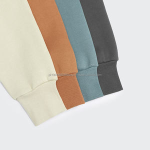 Suéter con capucha de color sólido de lana, sudaderas con capucha lisas personalizadas para hombres, sudaderas con capucha de gran tamaño bordadas Unisex para mujeres, sudaderas con capucha impresas - Product Image 6
