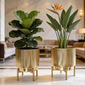 Support de Jardinière Commercial Robuste en Métal, Support de Jardin Surélevé, Étagère de Jardin Extérieure en Acier pour la Maison - Product Image 2