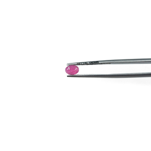 Rubis naturels de Bangkok, ovales calibrés 5x7mm, cabochons naturels, pierres précieuses pour la création de bijoux, prêts à l'emploi - Product Image 2