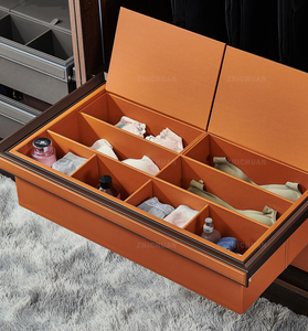 Aluminium Frame Soft Closing Closet Hardware Accessories Pull Out Steel Cloth <strong>Basket</strong> Soft Closing <strong>Wardrobe</strong> System Storage <strong>Basket</strong> - Product Image 6