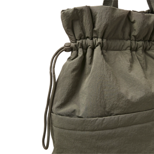 Women's High Quality <b>Drawstring</b> Tote Bag New Fashion Recycled Fabric Factory Direct Low MOQ for Travel and Shopping - Product Image 2