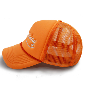 Nueva Gorra Trucker de Lona Azul Personalizada, Unisex, Ajustable, de 6 Paneles, Casual, Transpirable, con Bordado Frontal - Product Image 5