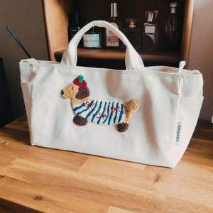 Custom Chenille Patch Cotton Canvas <b>Tote</b> <b>Bag</b> Reusable Embroidery Grocery Shoulder Handbag <b>For</b> Women Shopping Travel <b>School</b> Beach - Product Image 5