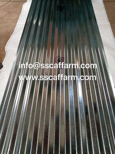 Tôles d'acier ondulées galvanisées de conception moderne de 33 pouces échafaudages pour les jambes de pont Girtz - Product Image 4