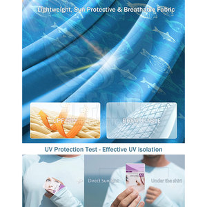Chemises de pêche personnalisées avec logo, vente en gros, prix abordable, vêtements d'extérieur pour la pêche - Product Image 5
