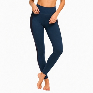 Premium Women's Compression <b>Leggings</b> OEM Private Label High Waist Yoga Pants <b>Workout</b> Fitness Eco-Friendly Knitted Sport - Product Image 5