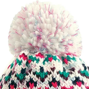Unisex Solid Color Knit Beanie Hat 100% Acrylic Cuffed <b>Winter</b> <b>Cap</b> Casual Style for Adults Gray Pom Pom - Product Image 3