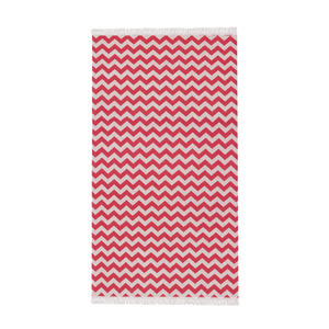 Toalla de Playa Fouta con Rayas en Zigzag, 100% Algodón, Toalla Turca Súper Absorbente, Toalla de Playa Hammam a Precio de Fábrica - Product Image 2