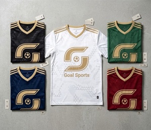 Ensemble de maillots et shorts de football personnalisés, sublimation, séchage rapide, respirant, uniforme d'entraînement de football, vêtements de sport pour hommes OEM - Product Image 5
