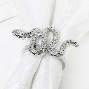 Anillos de Servilleta Modernos de Metal y Hierro para Mesa de Comedor, Accesorios Elegantes para Camping, Restaurante y Hogar, Ecológicos y Duraderos - Product Image 3