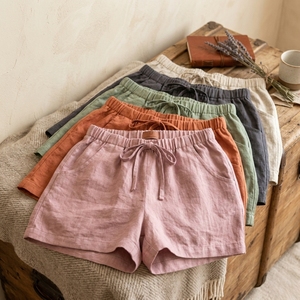 Pantalones Cortos Deportivos de Cintura Alta Sin Costuras para Mujer, Ajustados y Elásticos, Ideales para Entrenamiento y Uso Diario, Venta al Por Mayor a Precio de Fábrica - Product Image 1