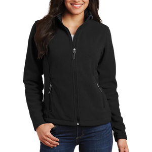 Women <b>Hooded</b> <b>Fleece</b> <b>Jacket</b> Warm Zip Up Casual Outdoor Winter Outerwear - Product Image 1