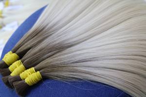 Extensions de cheveux en vrac de haute qualité cheveux vietnamiens Double noyer 100 grammes couleurs claires 32 pouces - Product Image 5