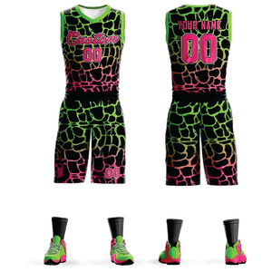 Uniforme de Baloncesto Personalizado con Sublimación Completa, Diseña Tu Propia Camiseta con el Logotipo del Equipo - Product Image 6
