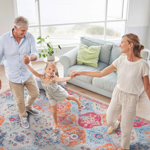 Set di Tappeti Lavabili MAVAL Color Crema 5x8 Piedi, Tappeto di Dimensioni 5 X 8 - Product Image 5