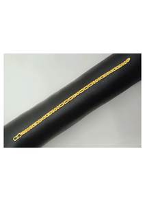 Pulsera de Oro Clásica de 22K para Hombre con Diseño de Eslabones Geométricos, Acabado Premium, Joyería de Diseño Elegante para Uso Diario y Especial - Product Image 2