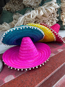 Sombrero Mexicano Auténtico Unisex Decorativo Tallado en Forma de Calabaza, ¡EN OFERTA! |   Artesanía Natural Sostenible para Fiestas Divertidas y Hogares Únicos - Product Image 5