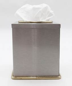 Handcrafted Teal Metal Tissue <b>Box</b> Cover Rustic Distressed Finished Decorative Holder Ideal for Home and Office Spaces From India - Product Image 1