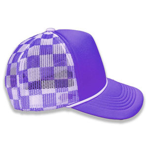 Gorra Trucker Unisex de 5 Paneles Personalizada, Nueva Tendencia 2026, OEM, Venta al Por Mayor, Gorras de Béisbol Snapback Lisas, Malla de Poliéster, Hechas en Pakistán - Product Image 4