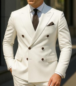 Trajes de Negocios para Hombre OEM de Bangladesh, Blazer Antiarrugas, Transpirable, Antipilling, Tallas Grandes, Hechos a Medida, Poliéster/Algodón - Product Image 2