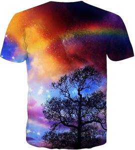 เสื้อยืดซับลิเมชั่นสั่งทำสำหรับผู้ชาย ขายส่ง เสื้อยืดโพลีเอสเตอร์/คอตตอน สั่งจำนวนมาก แห้งเร็ว พิมพ์ลายกราฟิก ราคาพิเศษ ระบายอากาศได้ดี - Product Image 2