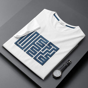 เสื้อยืดผู้ชายไซส์ใหญ่พิเศษ คุณภาพหรูหรา ดีไซน์ใหม่ปี 2023 ผ้าฝ้าย 100% พิมพ์ลายโฟม 3 มิติ แห้งเร็ว สไตล์วินเทจ - Product Image 2