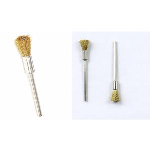 Brosse miniature en fil de laiton pour équipement industriel ou polissage des métaux, disponible à bon prix auprès d'un fournisseur indien - Product Image 1