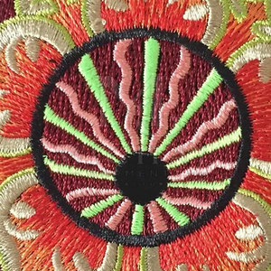 Wholesale <b>Embroidery</b> Patches With Custom Shape Design Fine Embroidered Details Strong Backing <b>Material</b> And Smooth Edges - Product Image 5