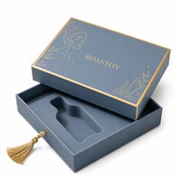 Boîtes cadeaux personnalisées de haute qualité, étanches, avec finition givrée et doublure en éponge pour ensembles de crèmes et lotions corporelles de luxe